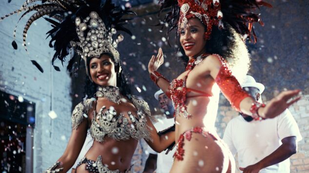 Two samba dancers