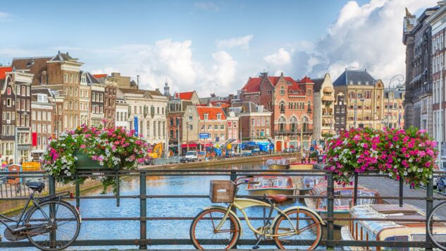 Overlooking Amsterdam Canal