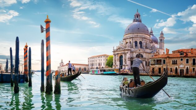 venice on a sunny day