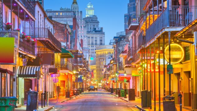 New Orleans at night